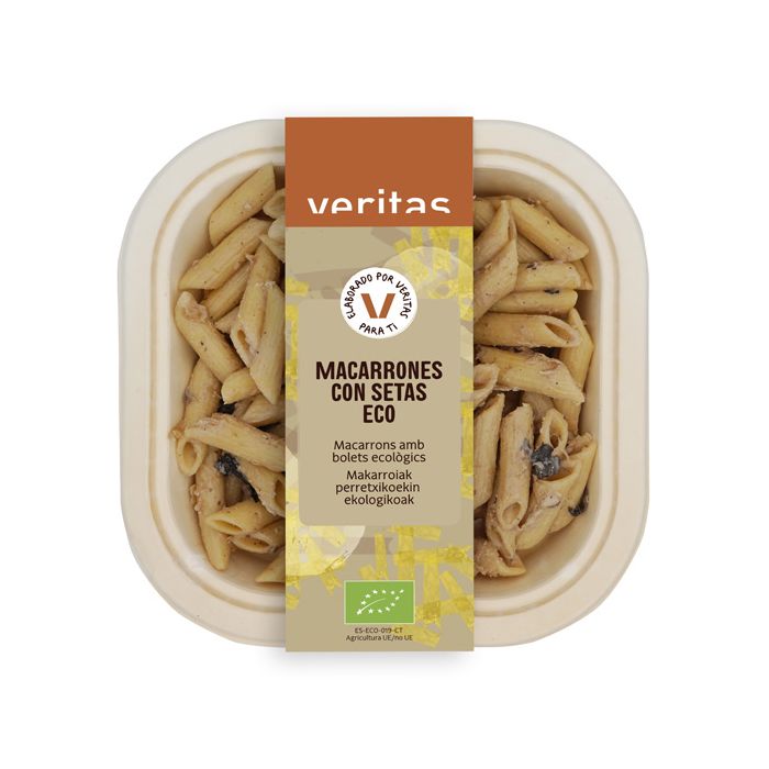 Macarrones con setas Veritas 250g ECO main product photo