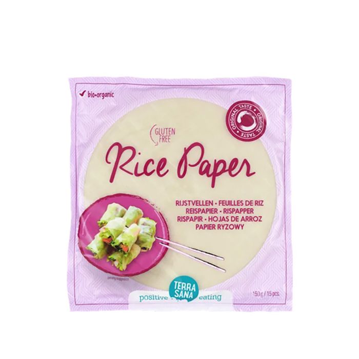 Hojas arroz TerraSana 15u 150g ECO main product photo