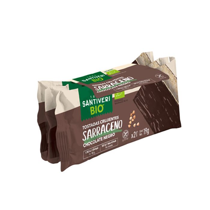 Tost.sarraceno choco negro 3x19g ECO main product photo