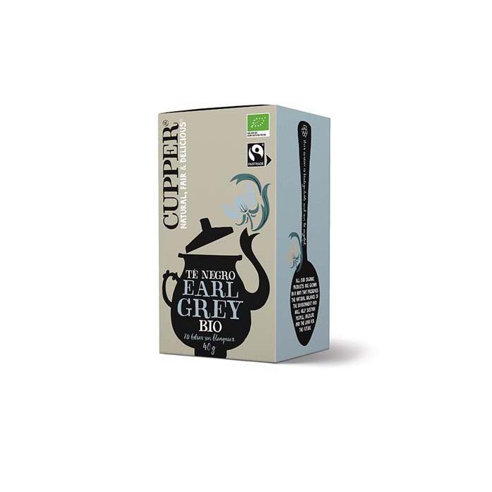 Te negro earl grey Cupper 20b ECO main product photo