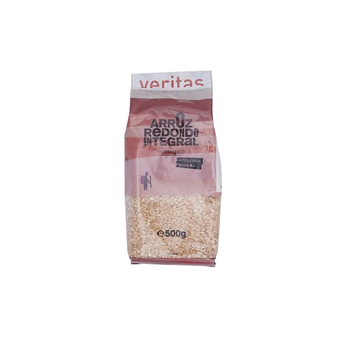 Arroz redondo integral Veritas 500g ECO main product photo