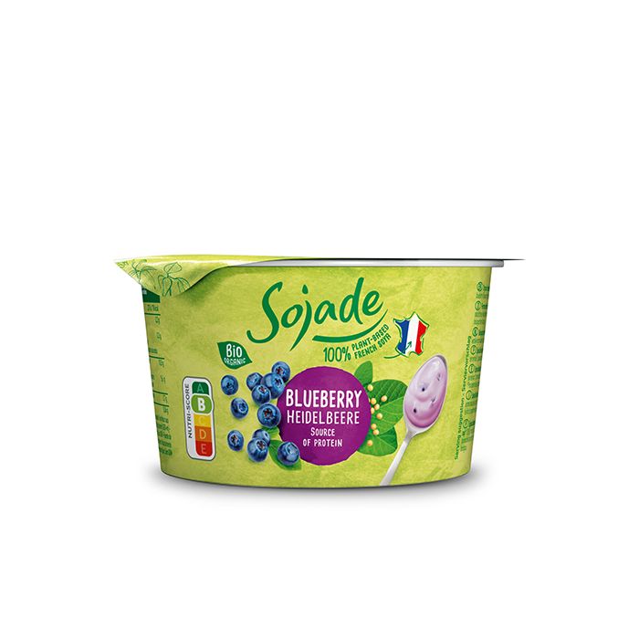 Postre soja arándanos Sojade 150g ECO main product photo
