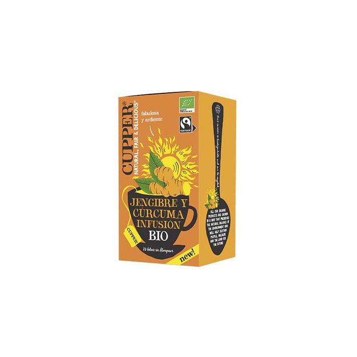 Infusión jeng cúrcuma Cupper 20u ECO main product photo