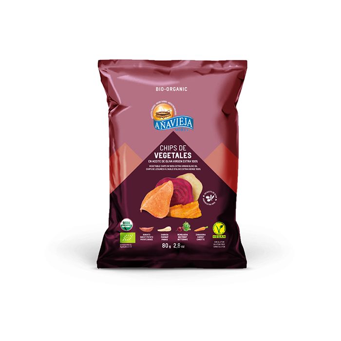 Chips vegetales Añavieja 80g ECO main product photo