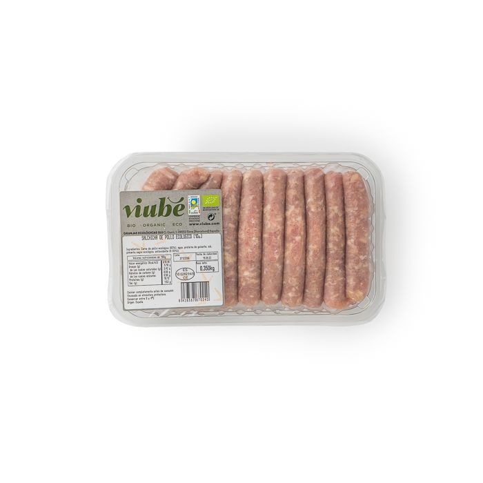 Salchicha pollo Viubé 350g ECO main product photo