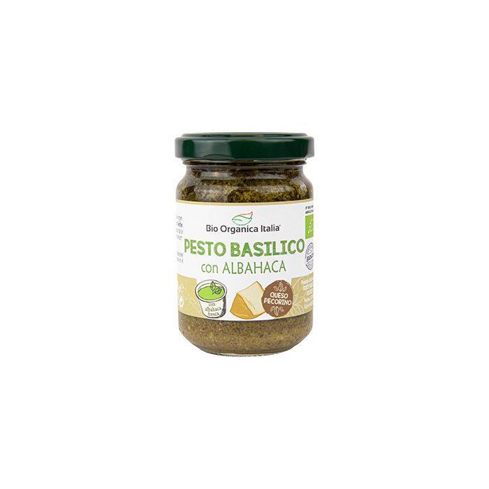 Pesto albah queso Bio Organica 130g ECO main product photo