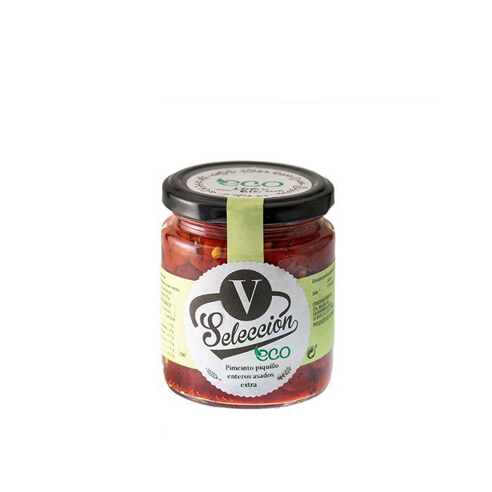 Pimiento piquillo entero Virto 210g ECO main product photo