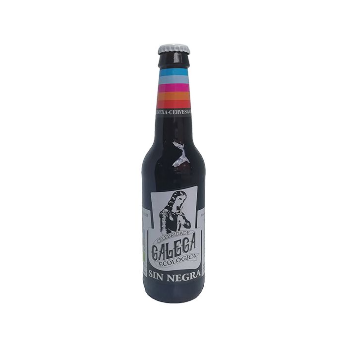 Cerveza negra s alcohol Galega 33 cl ECO main product photo