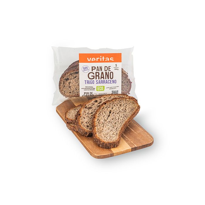 Pan de grano sarraceno Veritas 200g ECO main product photo