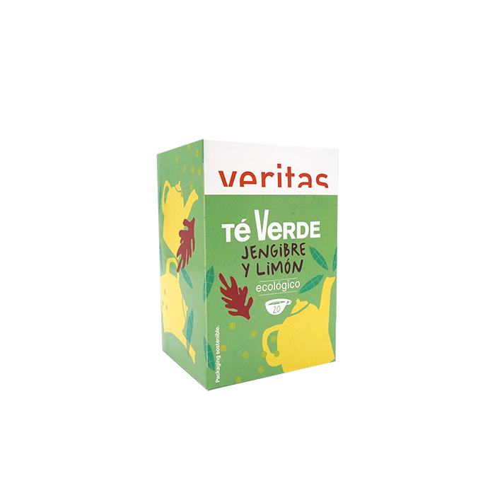 Té verde jeng limón Veritas 20b ECO main product photo