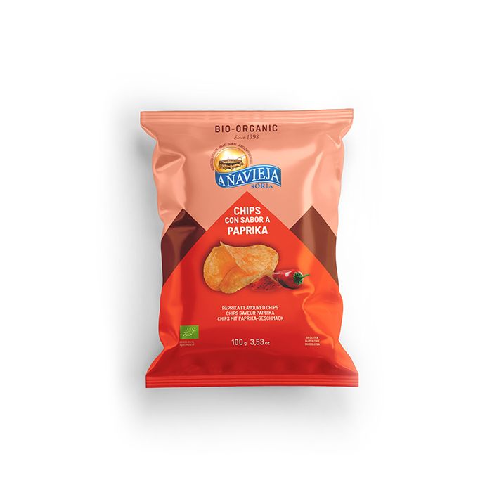 Patatas fritas paprika Añavieja 100g ECO main product photo