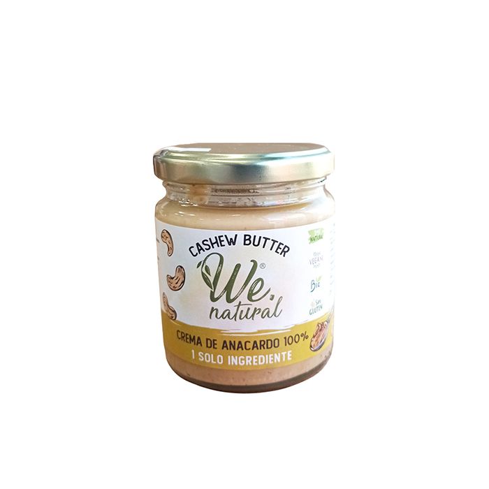 Crema de anacardo We Natural 230g ECO main product photo