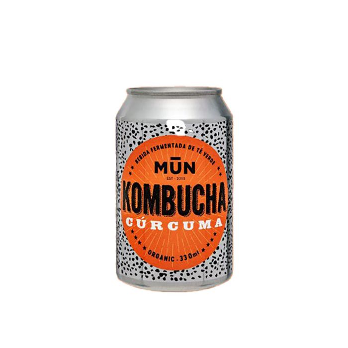 Kombucha cúrcuma naranja Mun 330ml ECO main product photo