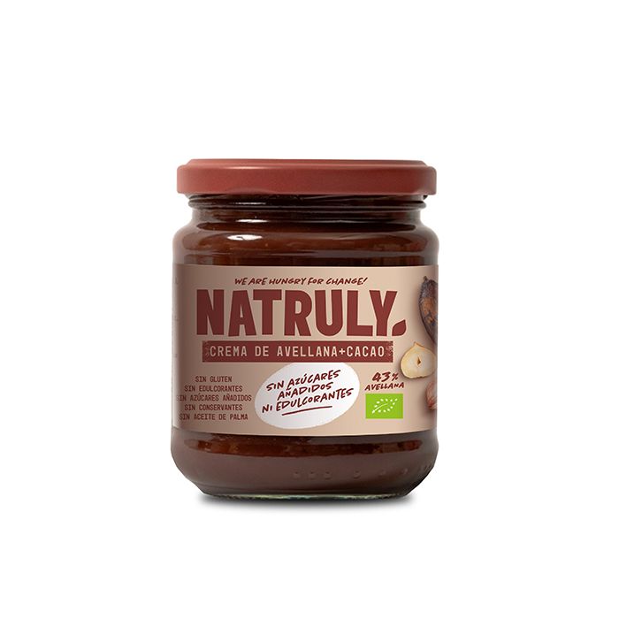 Crema de cacao avellana Natruly 200g ECO main product photo