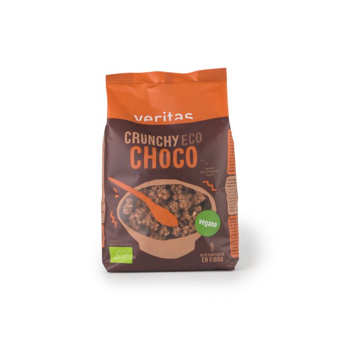 Crunchy avena chocolate Veritas 500g ECO main product photo