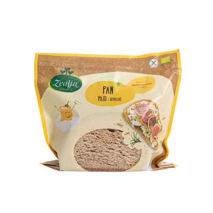 Pan mijo y semillas Zealia 330g ECO main product photo