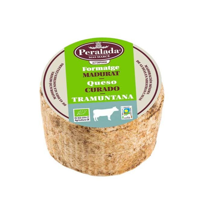 Queso madurado vaca Peralada 230g ECO main product photo