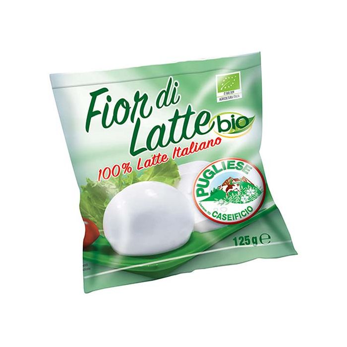 Queso mozzarella bolsa Pugliese 125g ECO main product photo