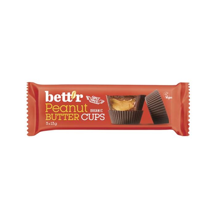 Bombon manteq cacahuete Bett'r 39g ECO main product photo