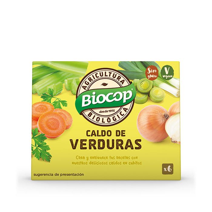 Caldo de verduras Biocop 6x11g ECO main product photo
