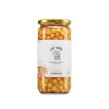 Garbanzos cocidos Cal Valls 450g ECO