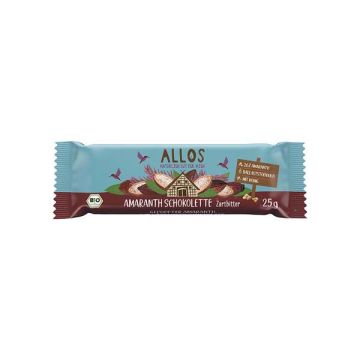 Barrita de choco/amaranto Allos 25g ECO