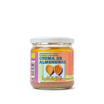 Crema de almendras Monki 330 gr. ECO