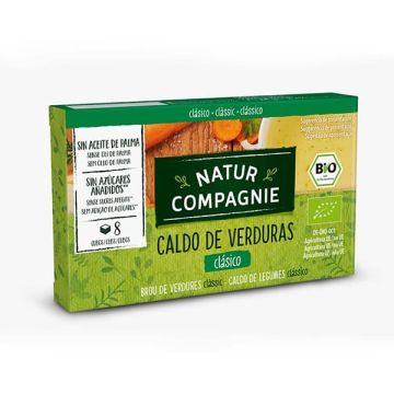 Caldo verduras Natur Compagnie 8x11g ECO
