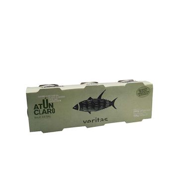 Atún bajo en sal Veritas 3x52g ECO