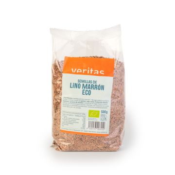 Semillas de lino marrón Veritas 500g ECO