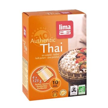 Arroz thai semi Int. Lima 4x125g  ECO