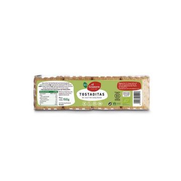 Galletas Tostaditas El Granero 150g ECO