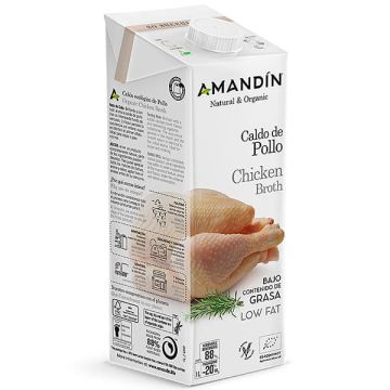 Caldo de Pollo Amandin 1 L ECO