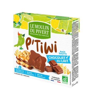 Ptiwi choc' con leche Pivert 150g ECO