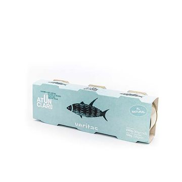Atún al natural Veritas 3x56g