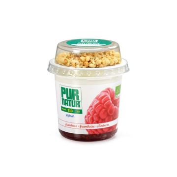 Yogur framb muesli Pur Natur 160g ECO