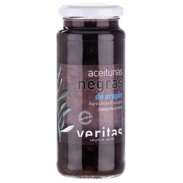 Aceituna negra Aragón Veritas 220g ECO