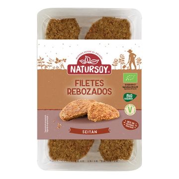 Seitán rebozado Natursoy 180 gr ECO