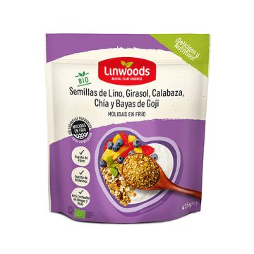 Mix semillas con goji Linwoods 425g ECO