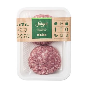 Hamburguesa Cerdo Salgot 2x100gr ECO