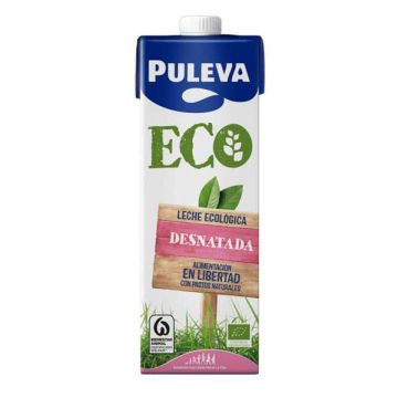 Leche desnatada Puleva 1L ECO