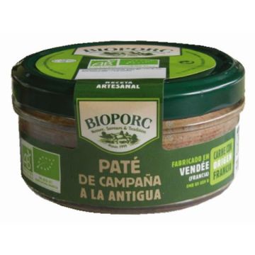 Paté campaña antigua Bioporc 120 gr ECO