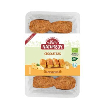 Croquetas veget mijo/queso 250g Natu ECO