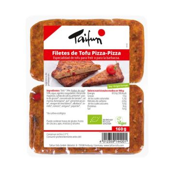 Filetes tofu pizza Taifun 160g ECO