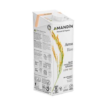 Bebida de arroz Amandín1L ECO