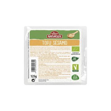 Tofu con sésamo Natursoy 125gr ECO
