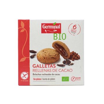 Galleta rellena cacao Germinal 200g ECO