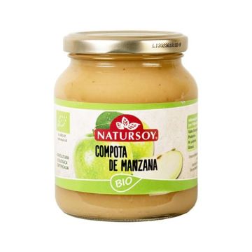 Compota de manzana Natursoy 370gr ECO