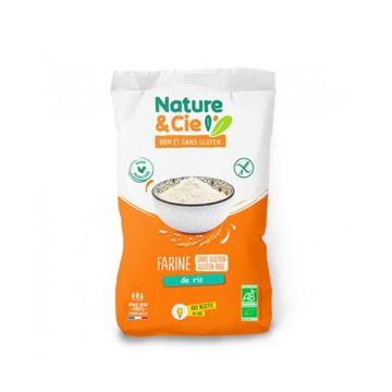 Harina arroz s/g gluten Nature 500g ECO