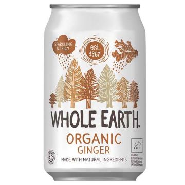 Refresco jengibre Whole Earth 330ml ECO